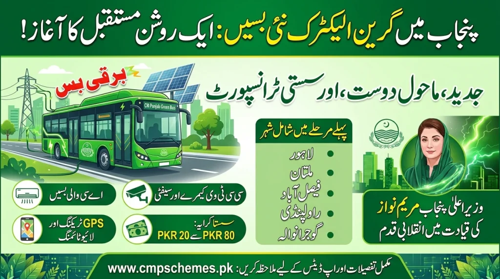 Green Electric New Buses in Punjab 2026