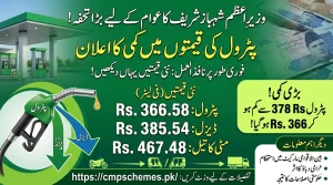 Petrol Price Reduced by PM Shahbaz Sharif