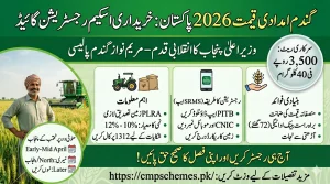wheat support price 2026 pakistan